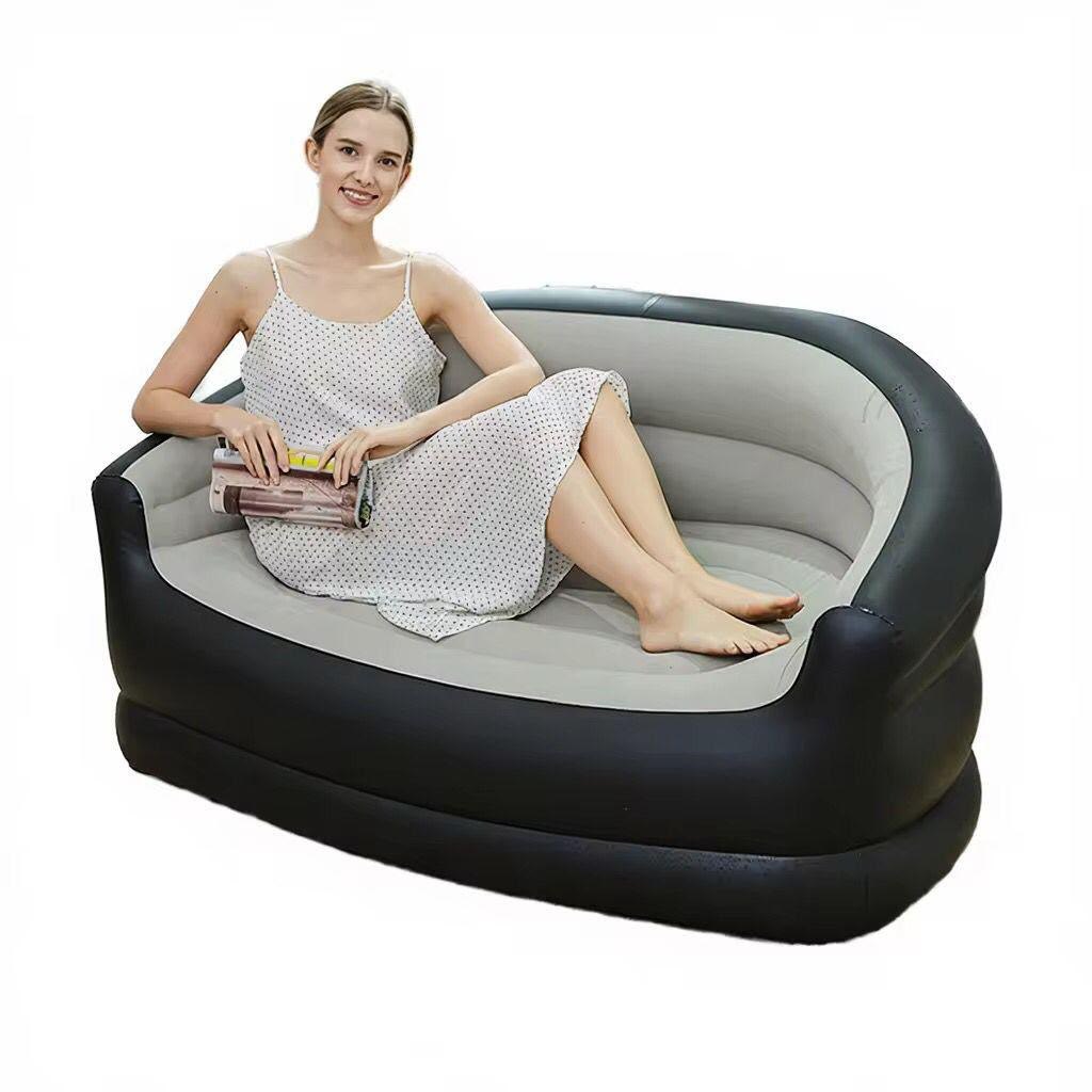 Double inflatable sofa